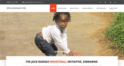 Desktop Screenshot of africaoutreachusa.org